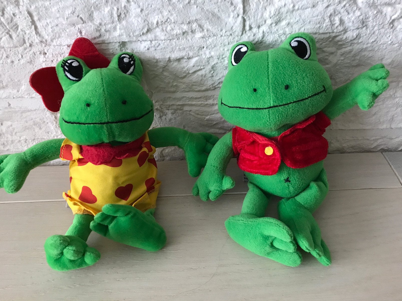Duinrell knuffels RICK de KIKKER met vriendin LELIE, Ophalen, Zo goed als nieuw, Beeldje of Poppetje