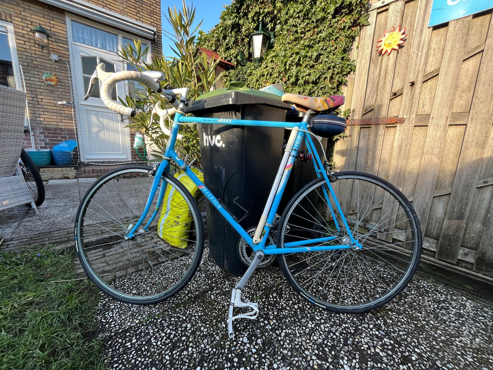 Vintage Racefiets Raleigh 1989 - Zeer Goede Staat, Fietsen en Brommers, Fietsen | Racefietsen, Overige merken, Staal, Velgrem