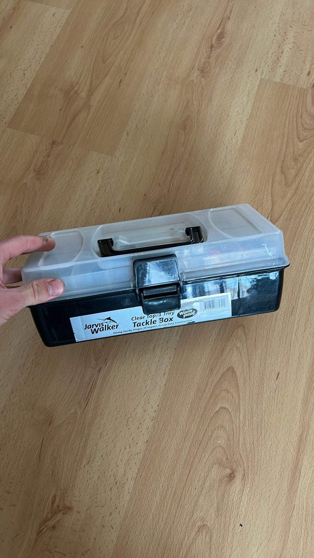 Viskoffer gevuld met kunstaas en toebehoren, Ophalen of Verzenden, Zo goed als nieuw, Overige typen