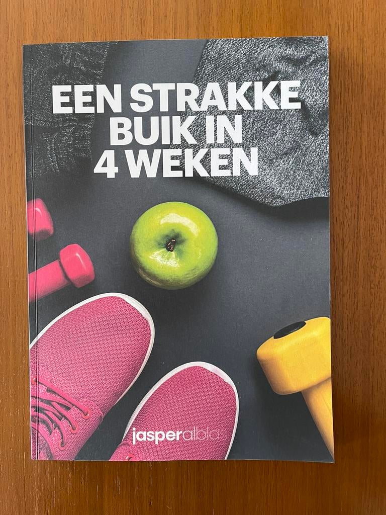 Jasper Alblas: een strakke buik in 4 weken, Ophalen of Verzenden, Zo goed als nieuw