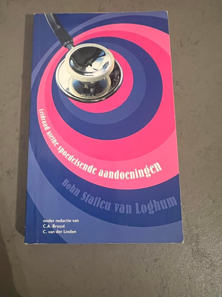 Leidraad kleine spoedeisende aandoeningen, Ophalen of Verzenden, Beta, Zo goed als nieuw, HBO