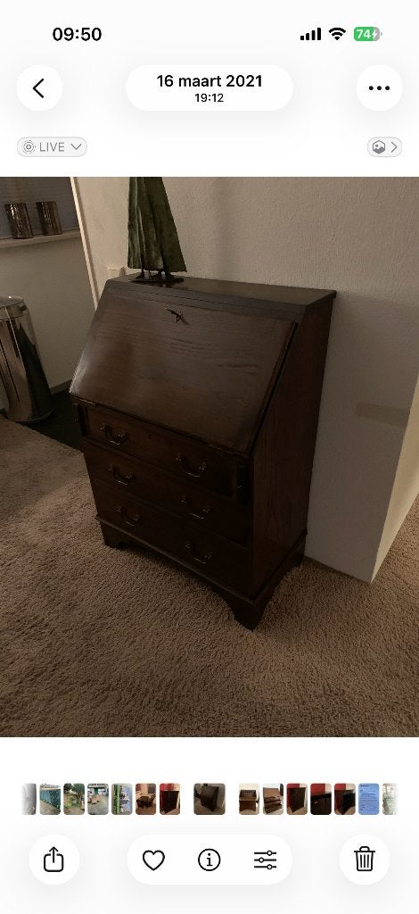 Secretaire, Ophalen, Gebruikt, Antiek
