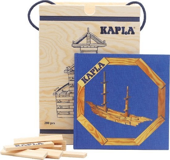 KAPLA Blank met Voorbeeldboek Blauw 280 nu €89.95, Ophalen of Verzenden, Nieuw, Overige merken