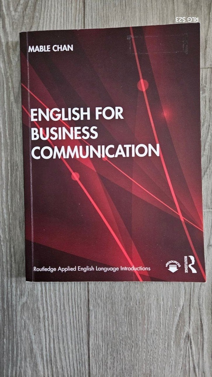 hbo Studieboek English for Business Communication, Ophalen of Verzenden, Zo goed als nieuw, Overige onderwerpen