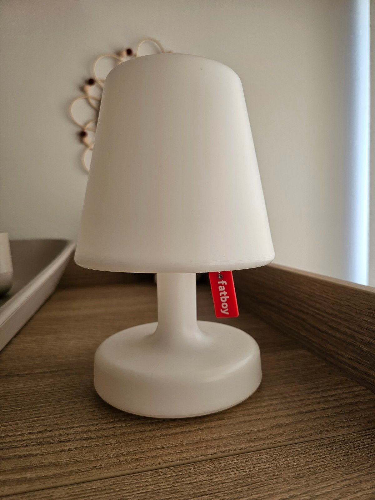 Fatboy Edison the Petit Tafellamp - Draadloos en Oplaadbaar, Huis en Inrichting, Kunststof, Draadloos, Fatboy, Wit