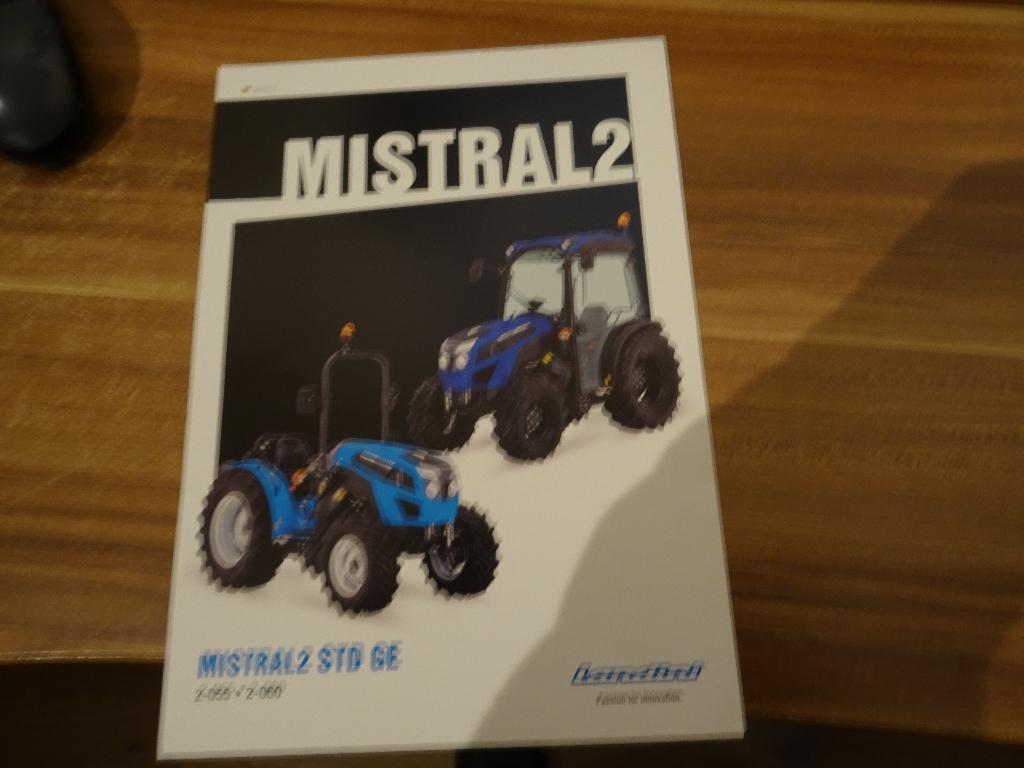 Landini trekkers van de 2 Mistral tot 5,085 folders, Ophalen of Verzenden, Nieuw, Folder