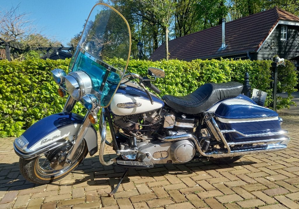Harley Davidson Electra Glide FLH 1200 Shovelhead 1976, Motoren, Motoren | Harley-Davidson, 2 cilinders, Gebruikt, Particulier