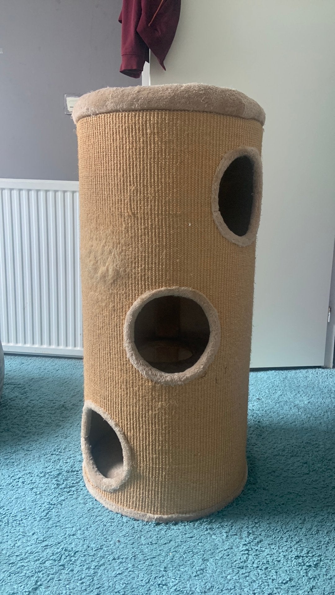Beige/gele krabton met 3 vakken, Dieren en Toebehoren, Ophalen, Gebruikt, Krabton