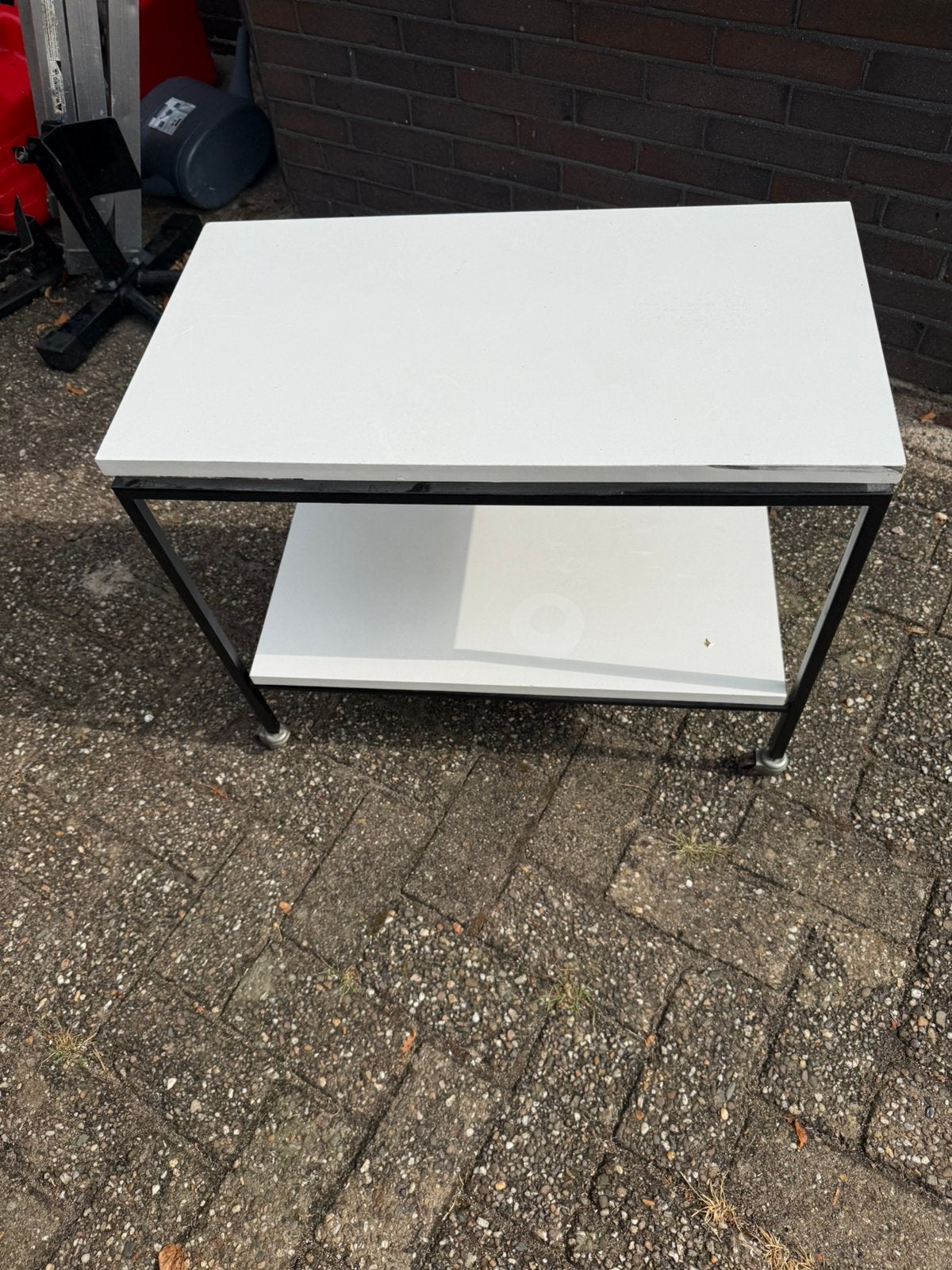 Verrijdbaar  tafel/ meubel, Ophalen, Gebruikt, 50 tot 100 cm, Minder dan 100 cm