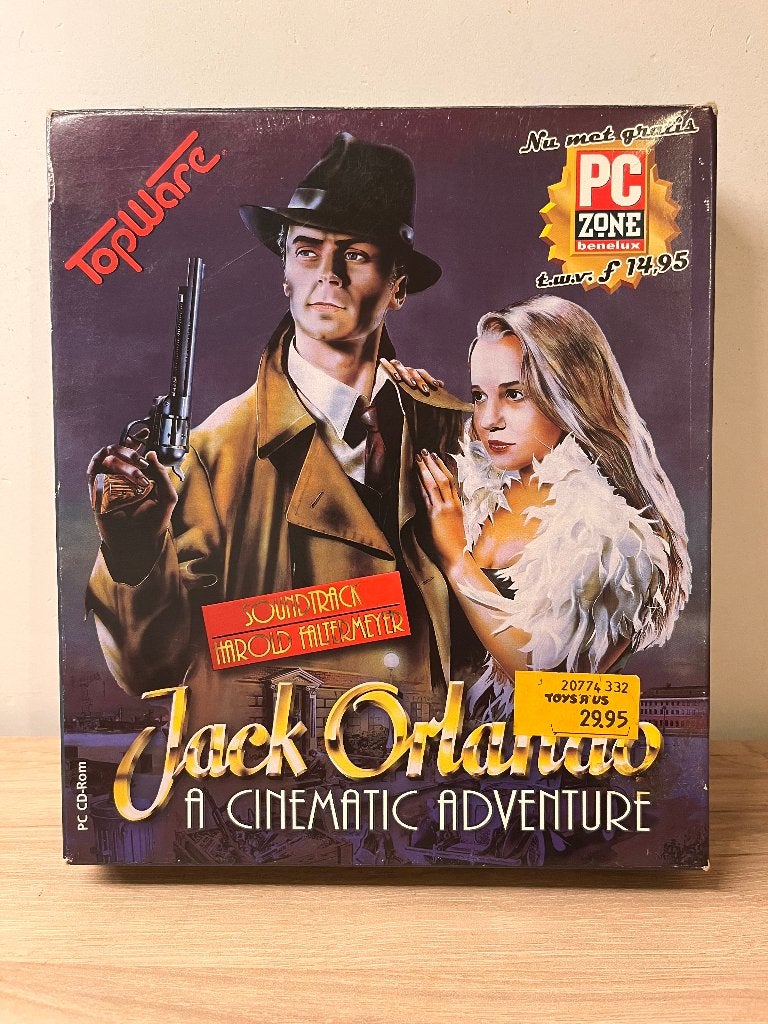 PC Big Box | Jack Orlando: A Cinematic Adventure, Avontuur en Actie, Gebruikt, 1 speler, Ophalen of Verzenden