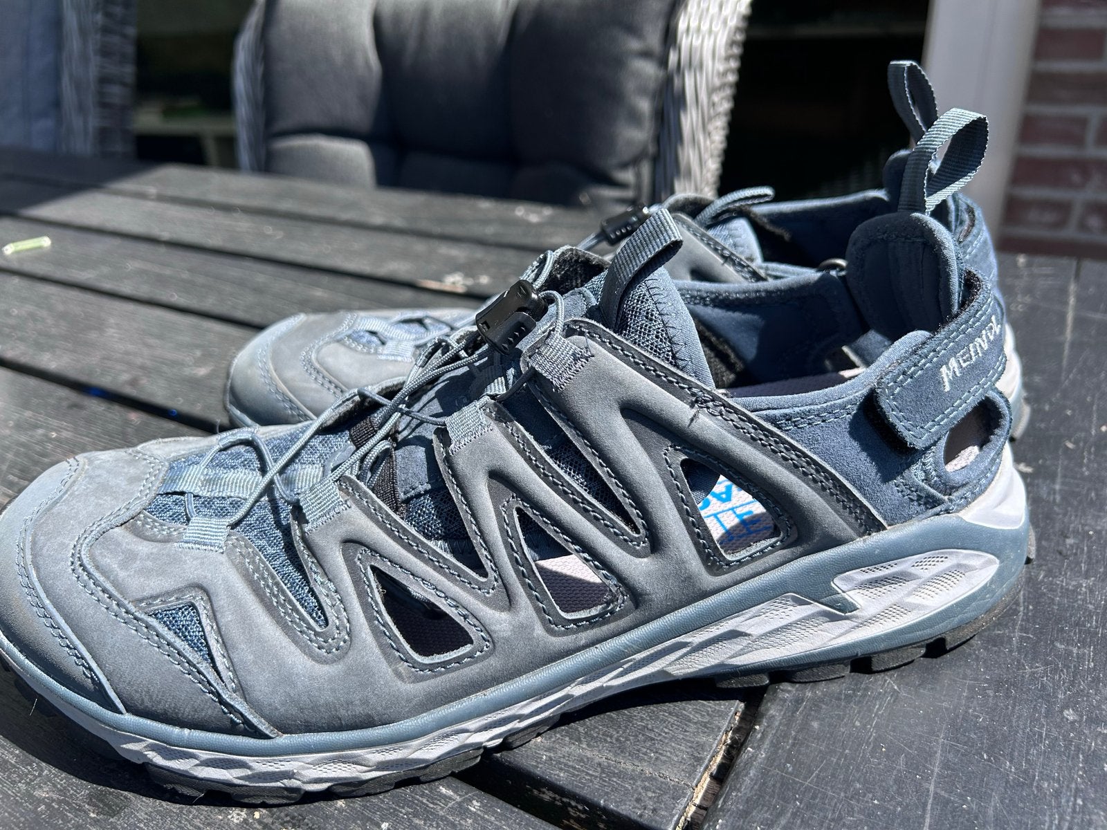 Meindl Heren Wandelsandaal Brindisi maat 44, Ophalen, Zo goed als nieuw, Schoenen