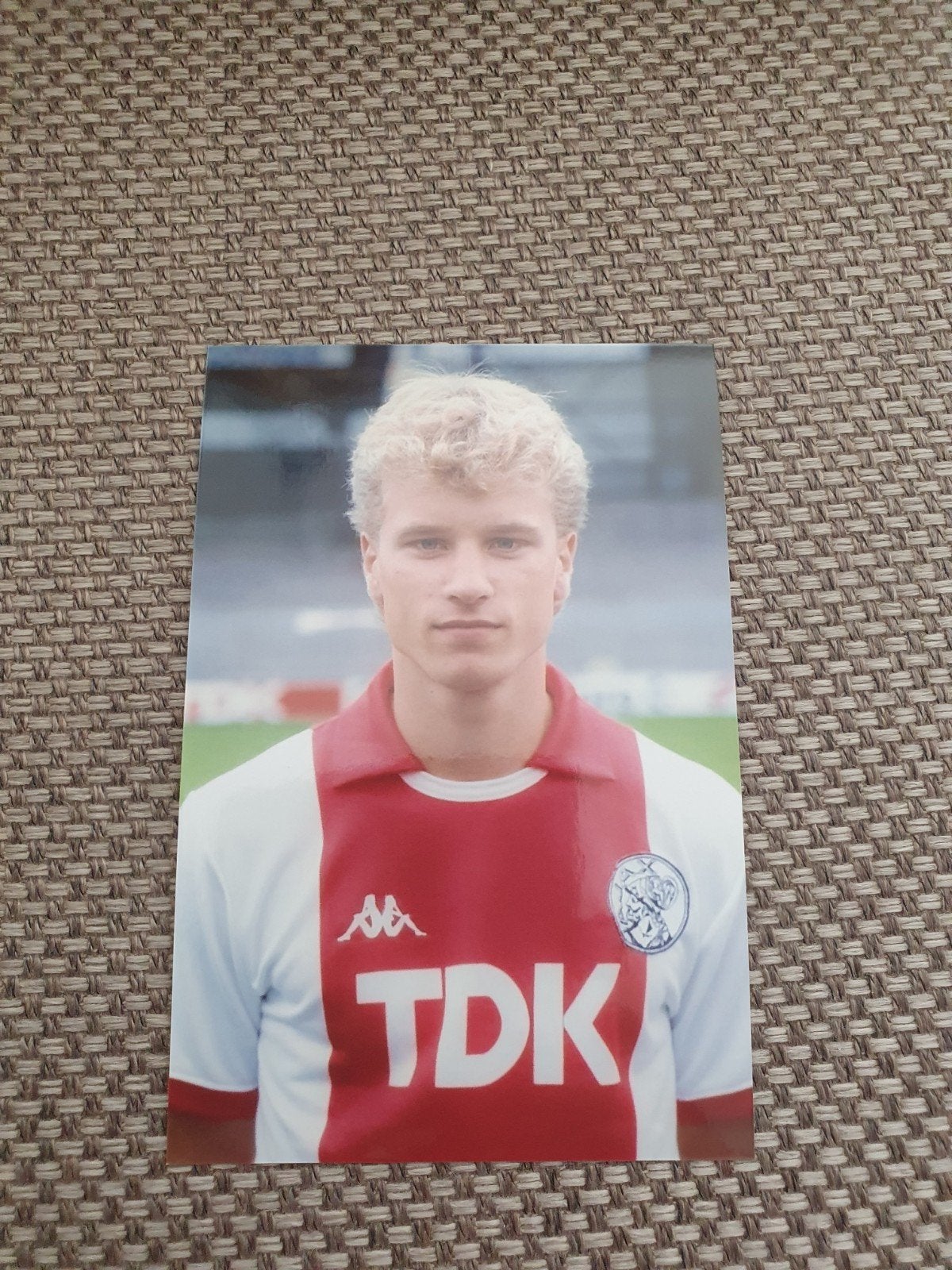 Dennis Bergkamp Ajax, Verzamelen, Sportartikelen en Voetbal, Ophalen of Verzenden, Zo goed als nieuw, Ajax