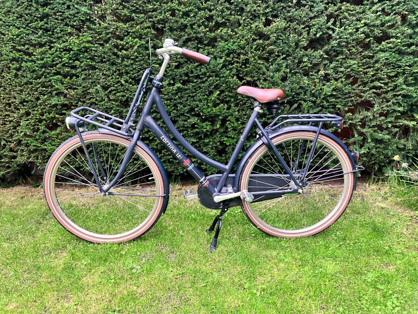 Cortina U4 Transportfiets Dames 57cm, Terugtraprem, Gebruikt, Versnellingen, 56 cm of meer