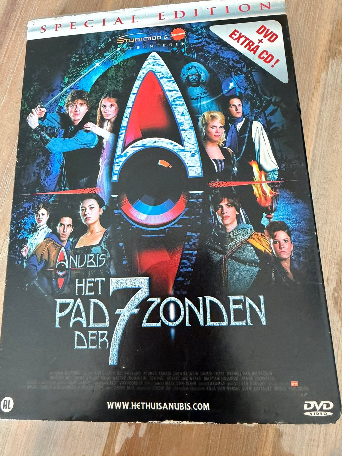 Het Huis Anubis en het Pad der 7 Zonden DVD Special Edition, Cd's en Dvd's, Dvd's | Kinderen en Jeugd, Gebruikt, Film, Avontuur