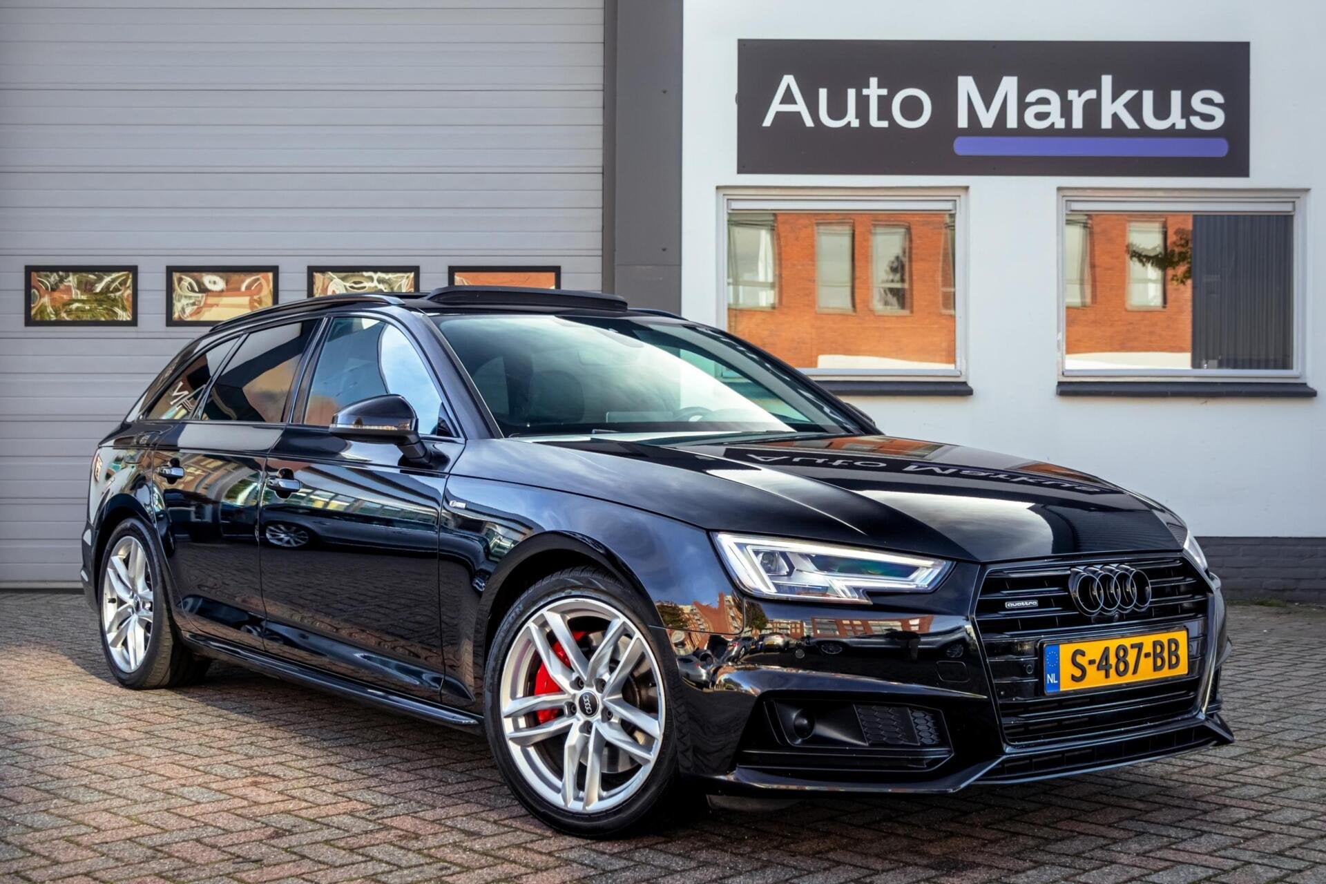 Audi A4 Avant 2.0 TFSI quattro S-Line |Pano|ACC|360|HUD|Keyl, Automaat, 15 km/l, Gebruikt, Euro 6