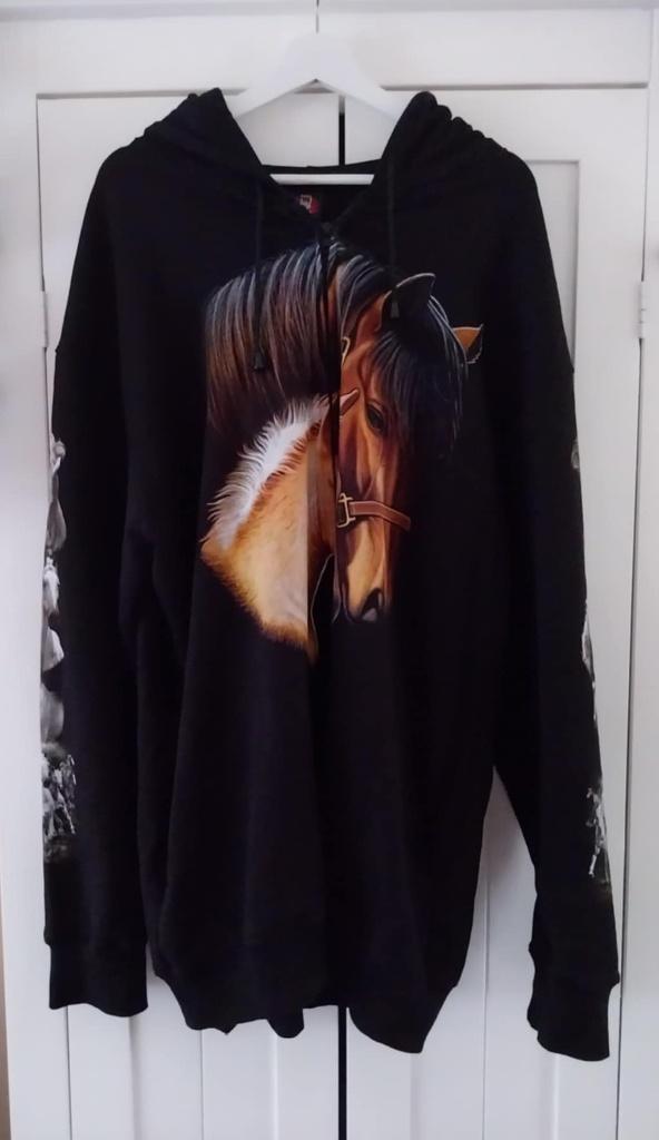 vest met paarden opdruk, Overige kleuren, Maat 46/48 (XL) of groter, Ophalen of Verzenden, Onbekend