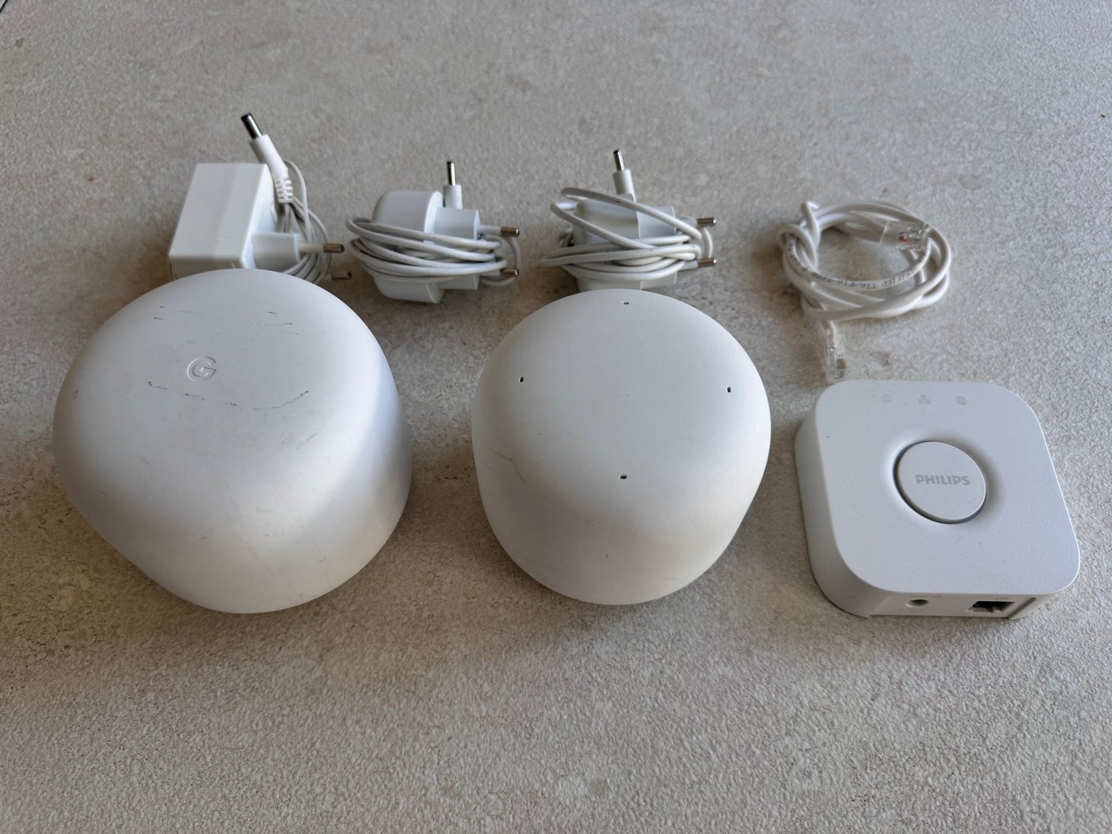 Google Nest Wifi (Mesh) + Philips Hue Bridge, Ophalen of Verzenden, Gebruikt
