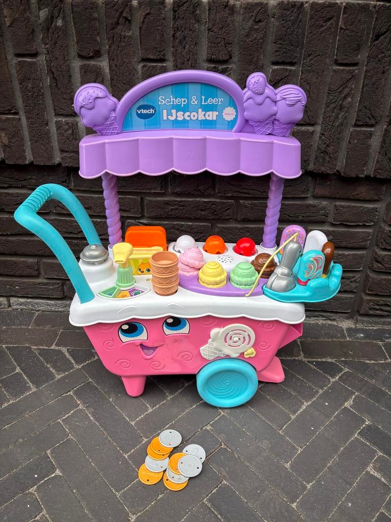 VTech Schep & Leer IJscokar Deluxe, Ophalen, Gebruikt, 2 tot 4 jaar