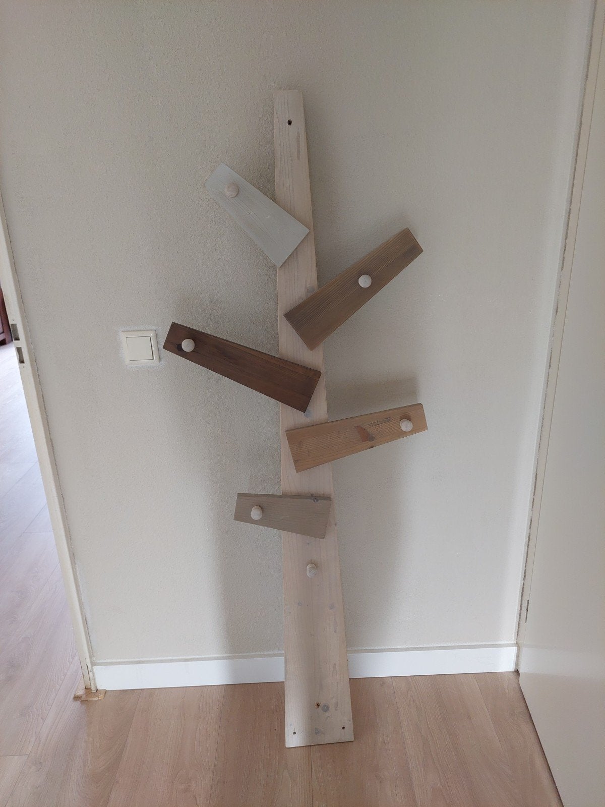 bobita greywash houten kapstok, Zo goed als nieuw, 150 tot 200 cm, Hout, Ophalen