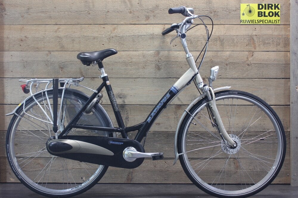 Batavus Crescendo damesfiets 7v D53 zwart + 3 mnd garantie, Fietsen en Brommers, Niet ingevuld, Gebruikt, Niet ingevuld, Niet ingevuld