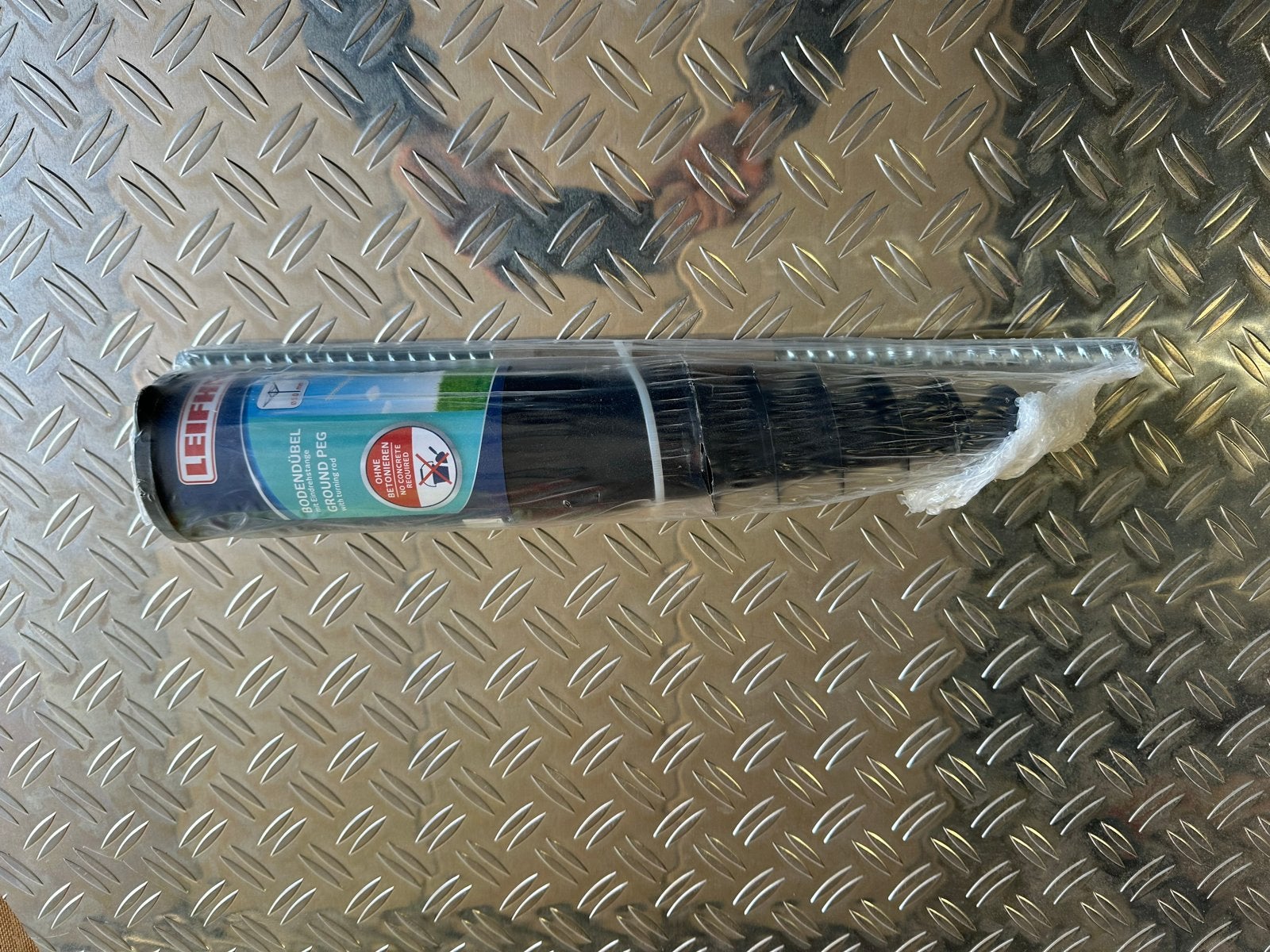 Leifheit grondanker voor droogmolen 50mm - Nieuw, Ophalen of Verzenden, Nieuw, Droogmolen