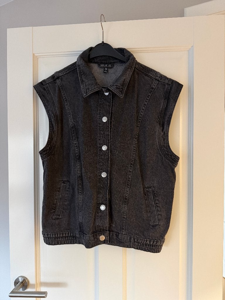 Spijker gilet grijs maat XL NIEUW, Ophalen, Nieuw, Maat 42/44 (L), Grijs