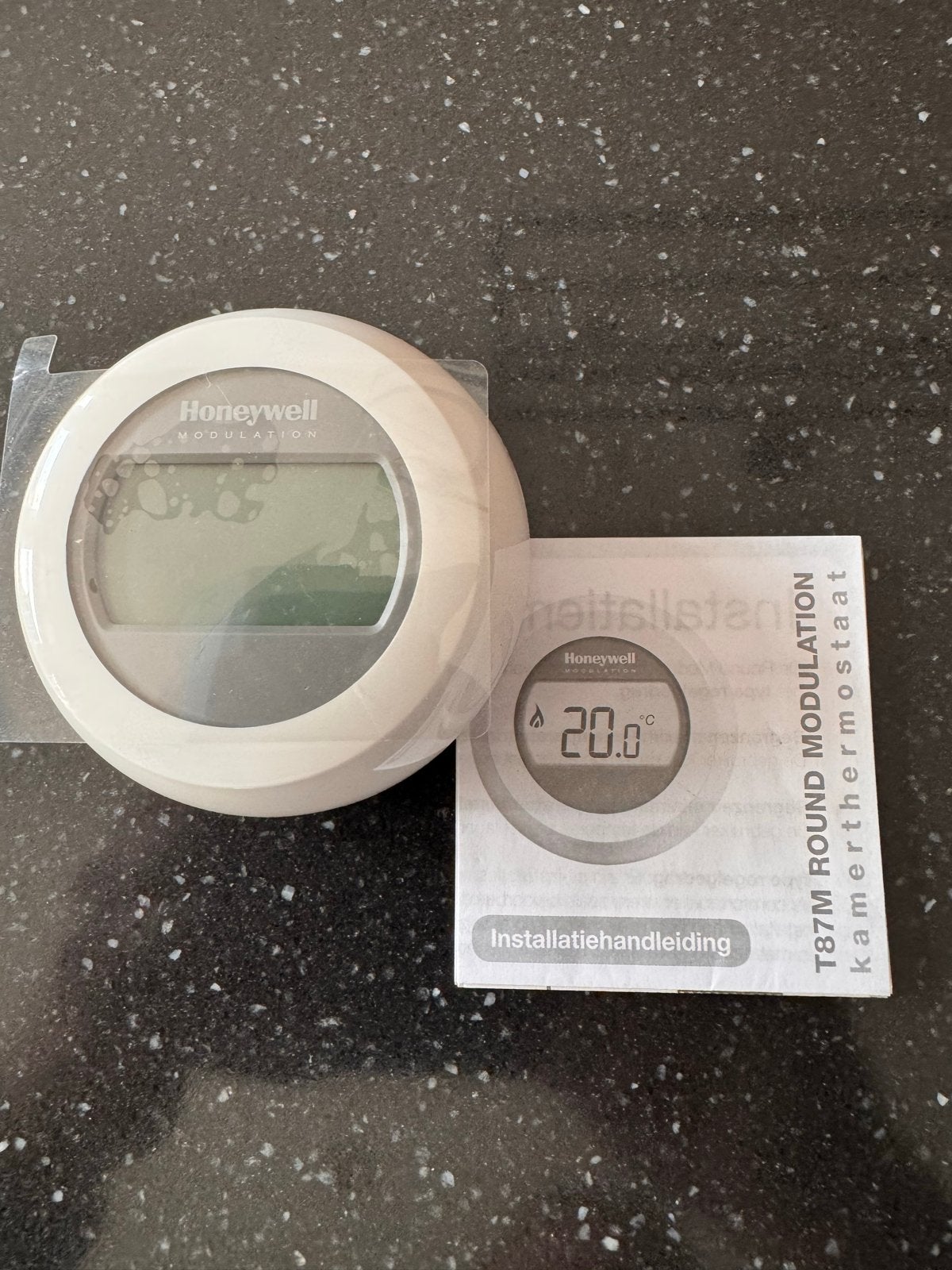 Honeywell T87M Round Modulerende Kamerthermostaat, Ophalen, Nieuw