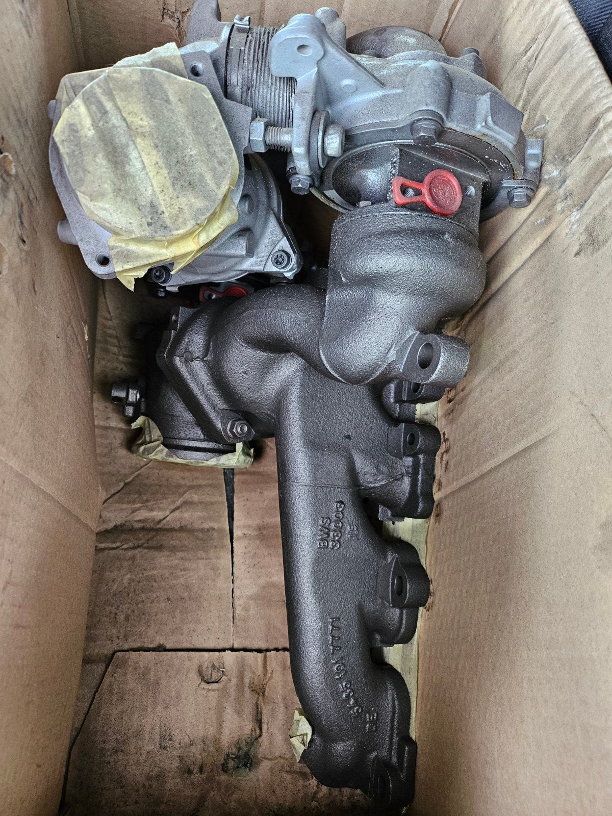 VAG 2.0 TDI BiTDI motoren Turbo met spruitstuk en montageset, Auto-onderdelen, Ophalen of Verzenden, Nieuw, Volkswagen