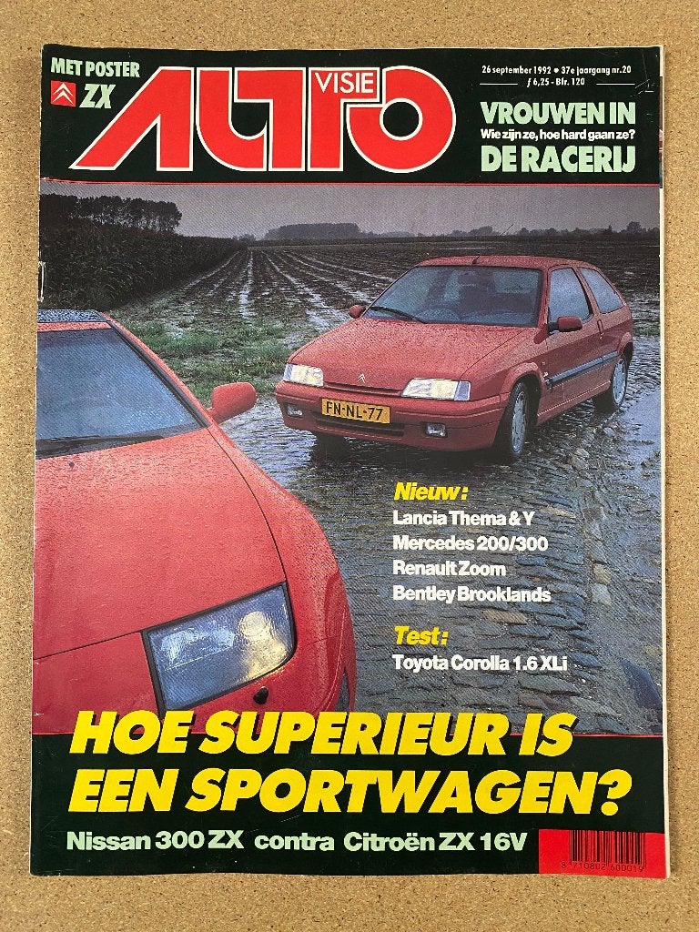 Autovisie 20 1992, Verzenden, Gelezen, Algemeen