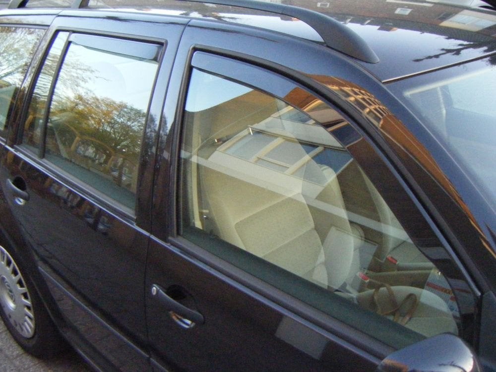 vw volkswagen golf 4 zijwindschermen raamspoilers, Ophalen of Verzenden
