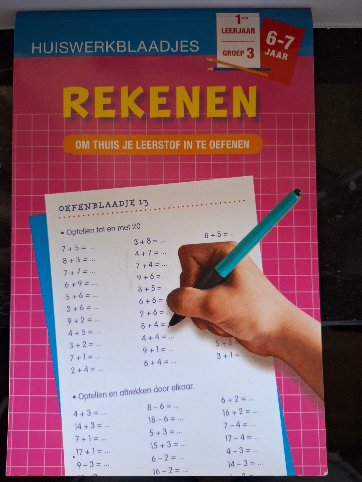 Huiswerkblaadjes Rekenen Groep 3 (6-7 jaar), Boeken, Ophalen, Overige niveaus, Wiskunde A