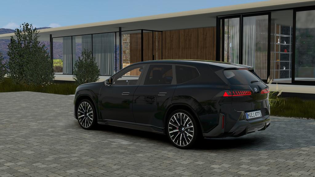 BMW iX3 40 eDrive M Sport / M Sportstoelen / Head-Up / Stuur, Auto's, BMW, Automaat, Achterwielaandrijving, Zwart, Zwart