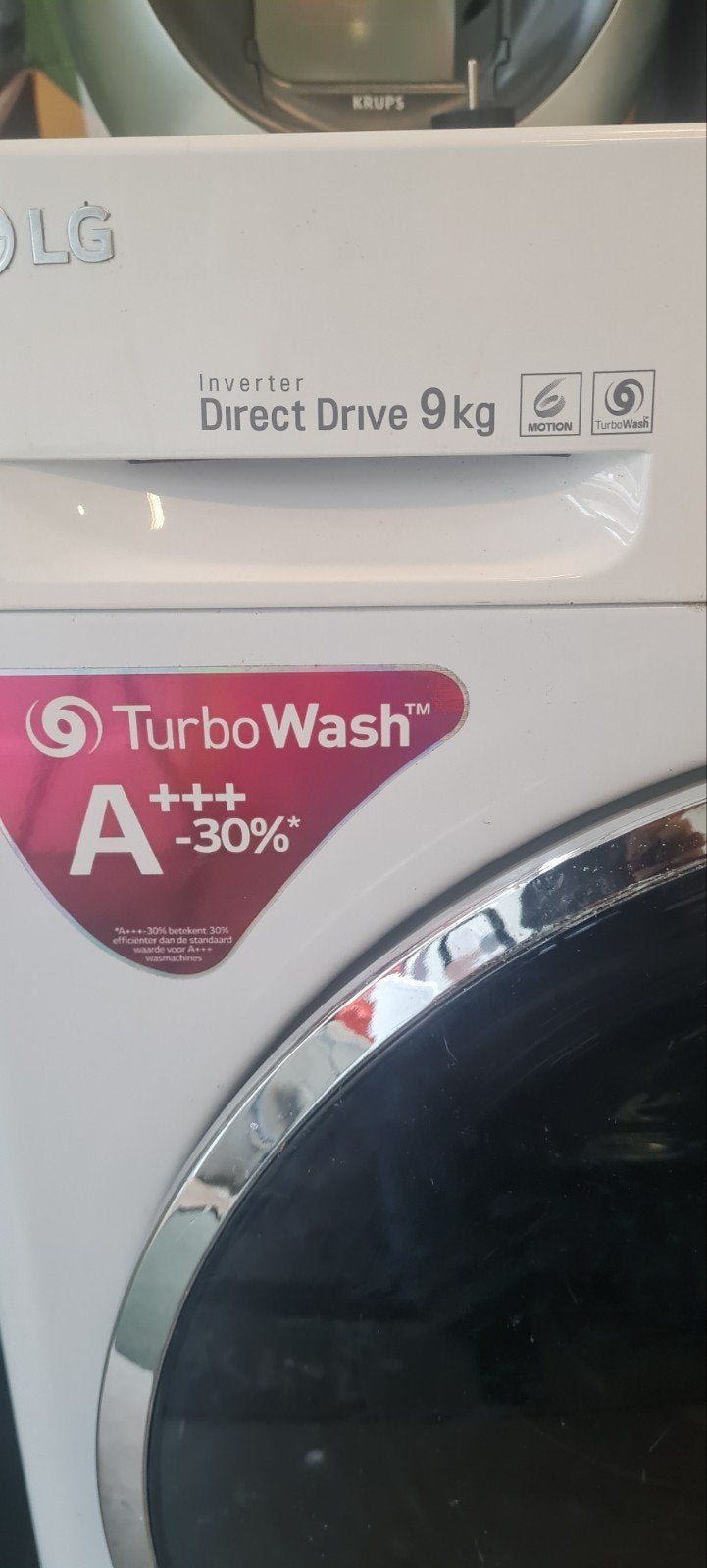 wasmachine LG 9kg, Witgoed en Apparatuur, Ophalen of Verzenden