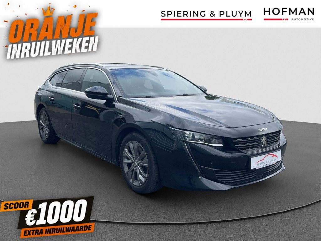 Peugeot 508 SW 1.6 HYbrid GT Line | Massage | Vol leer | Sto, Auto's, Peugeot, Bedrijf, Te koop, ABS, Achteruitrijcamera, Adaptive Cruise Control