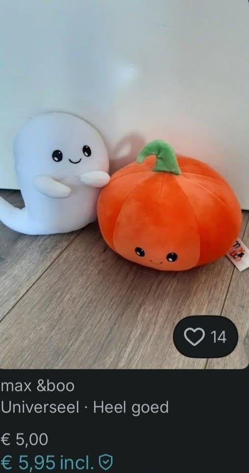 Knuffel spookje op de foto. Knuffel van kruidvat, Kinderen en Baby's, Speelgoed | Knuffels en Pluche, Ophalen, Nieuw, Overige typen