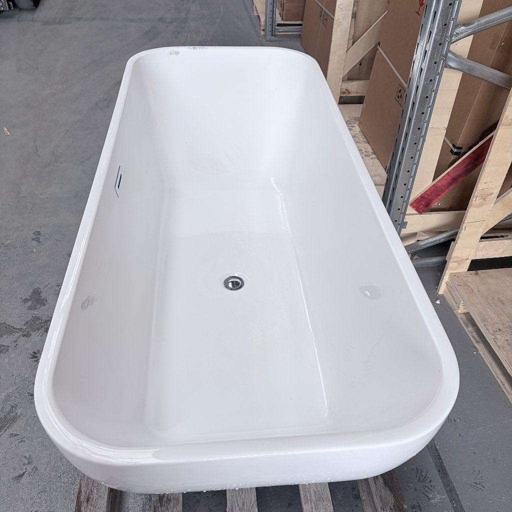 Vrijstaand bad model strak design wit 170x70x60 nr358, Ophalen of Verzenden, Nieuw