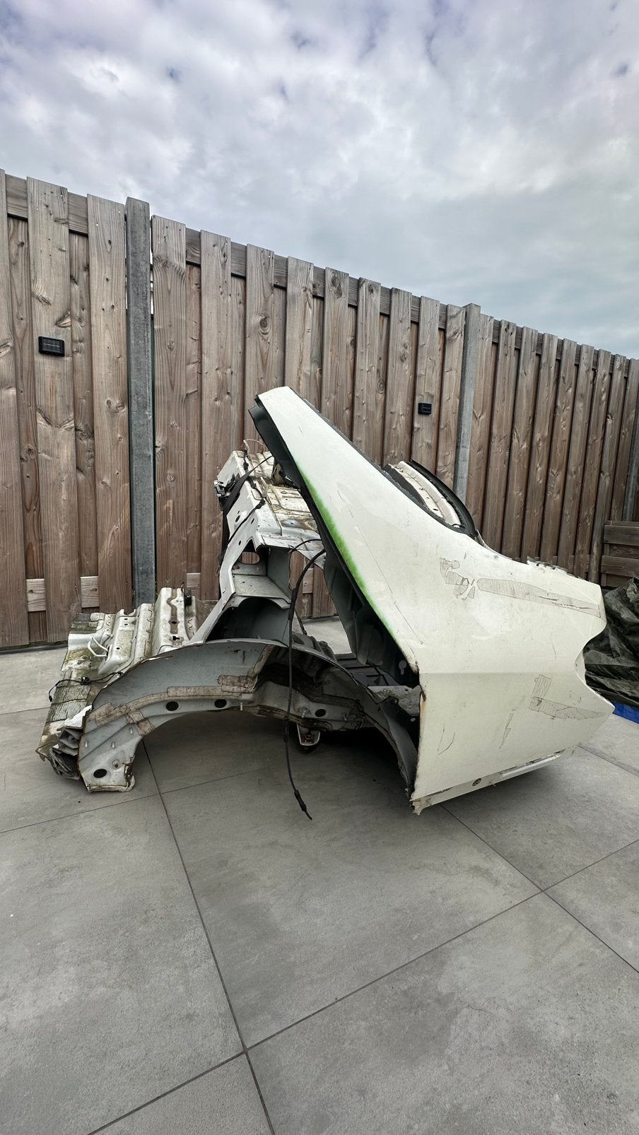 Zij scherm paneel spatbord links achter w213 sedan, Ophalen, Gebruikt, Links, Spatbord