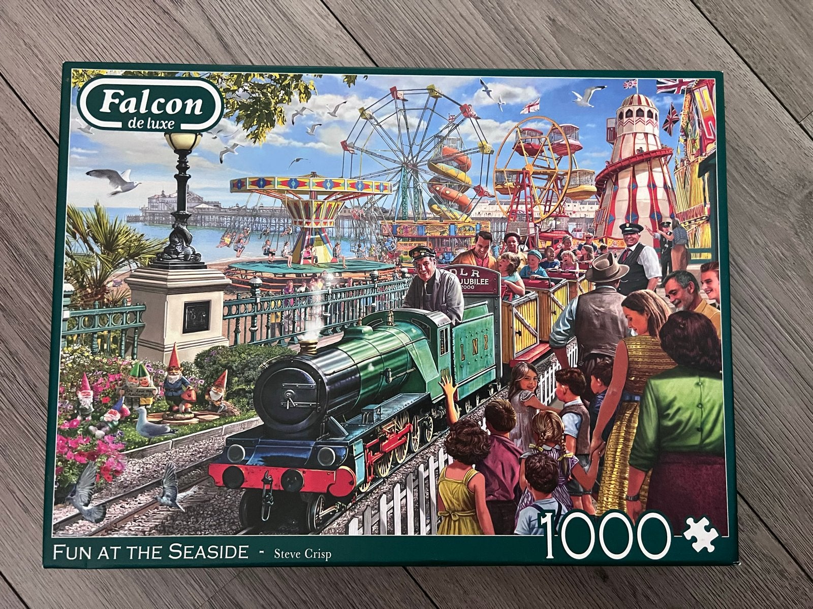 Falcon de Luxe Puzzel - Fun at the Seaside - 1000 stukjes, Ophalen of Verzenden, Meer dan 50 stukjes, Nieuw, 6 jaar of ouder