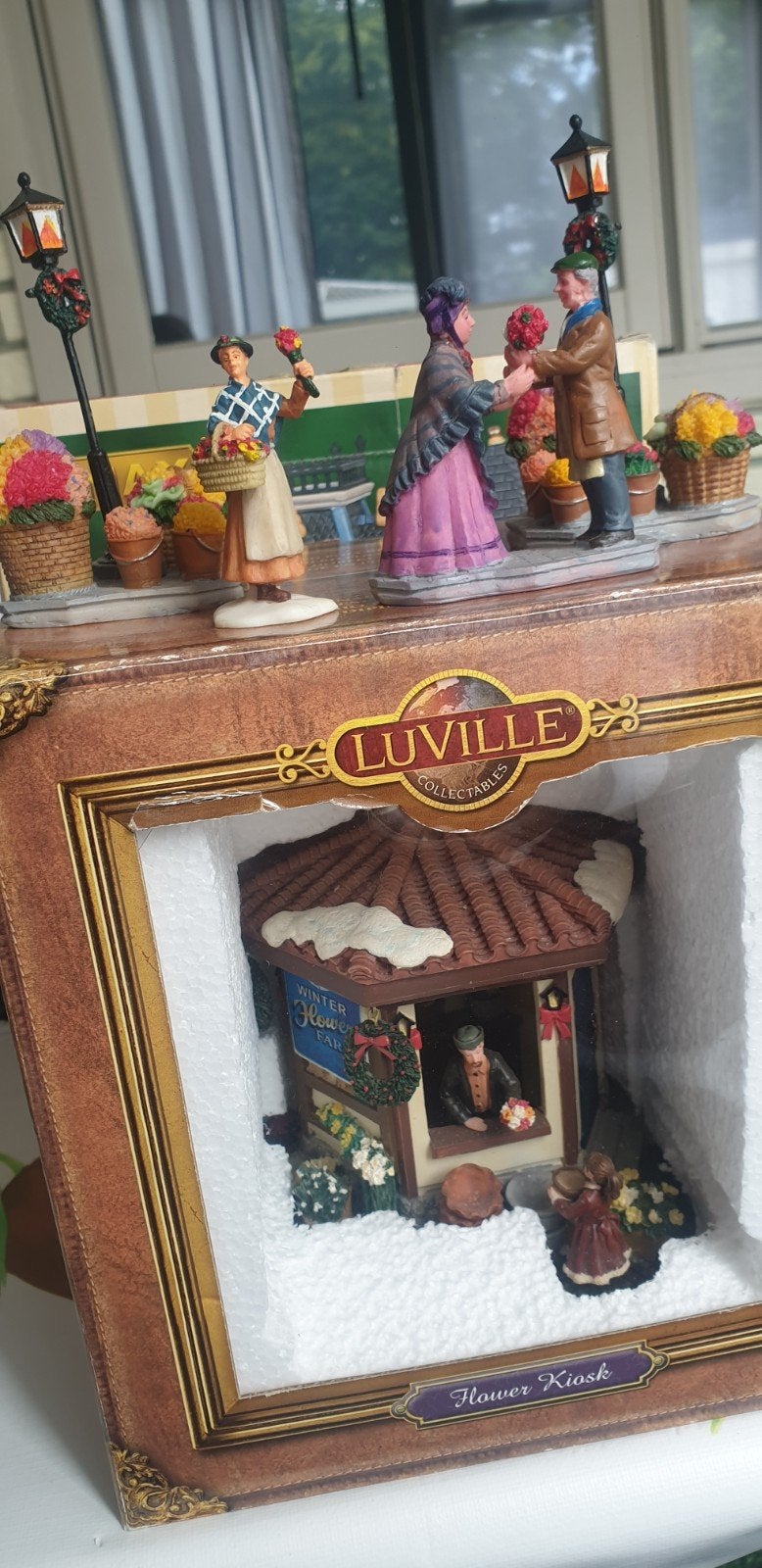 bloemenkrans  met extra 4 miniaturen, Ophalen of Verzenden