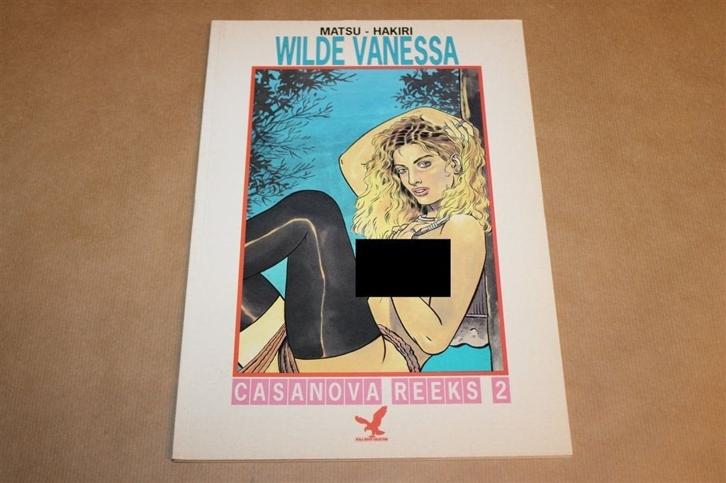 Wilde Vanessa — Erotisch Stripalbum, Casanova Reeks 2, Boeken, Eén stripboek, Verzenden, Gelezen