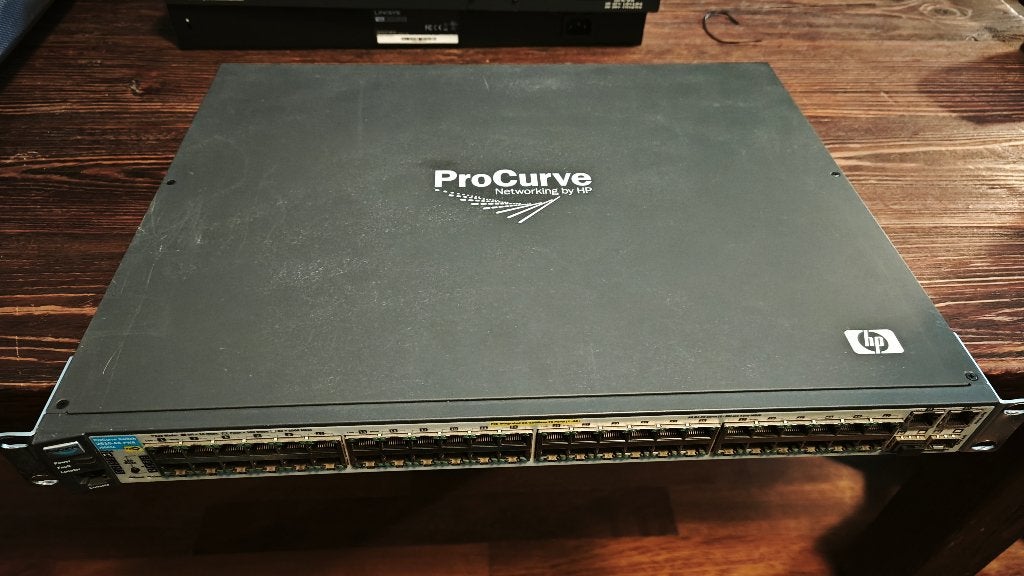 HP 2610-48 48-Port PoE Switch (48x100MB PoE,4xDP), Verzenden, Gebruikt