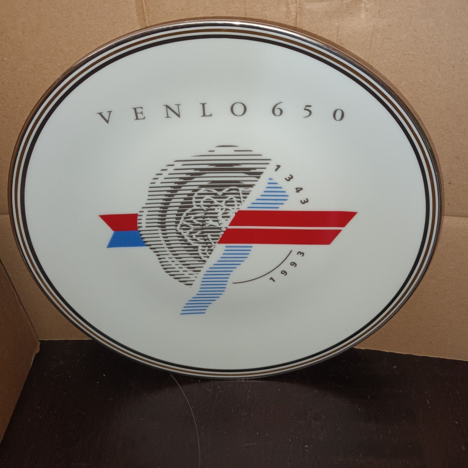 Venlo 650 Pasch Wandbord - Herdenkingsbord 1993, Ophalen of Verzenden