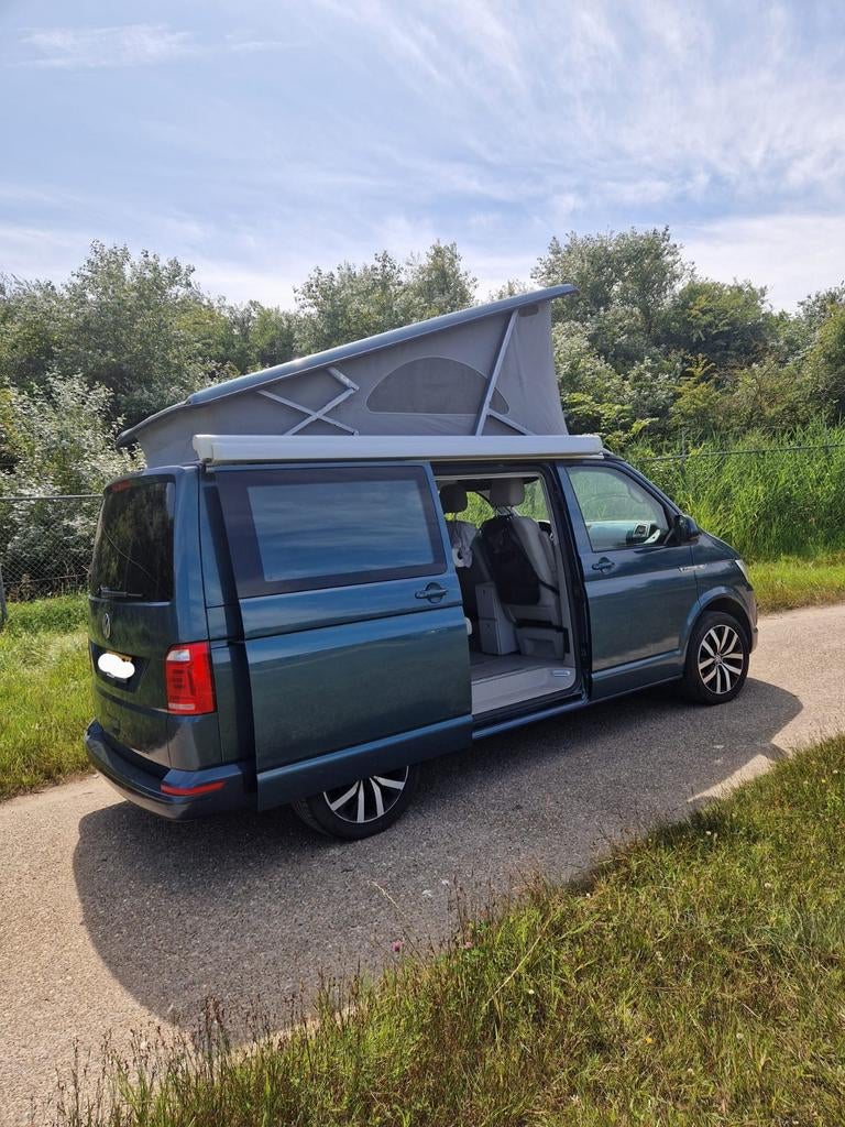 Volkswagen California T6.1 Bulli - Luxe Buscamper, Caravans en Kamperen, Campers, Volkswagen, Luifel, Particulier, 4 tot 5 meter
