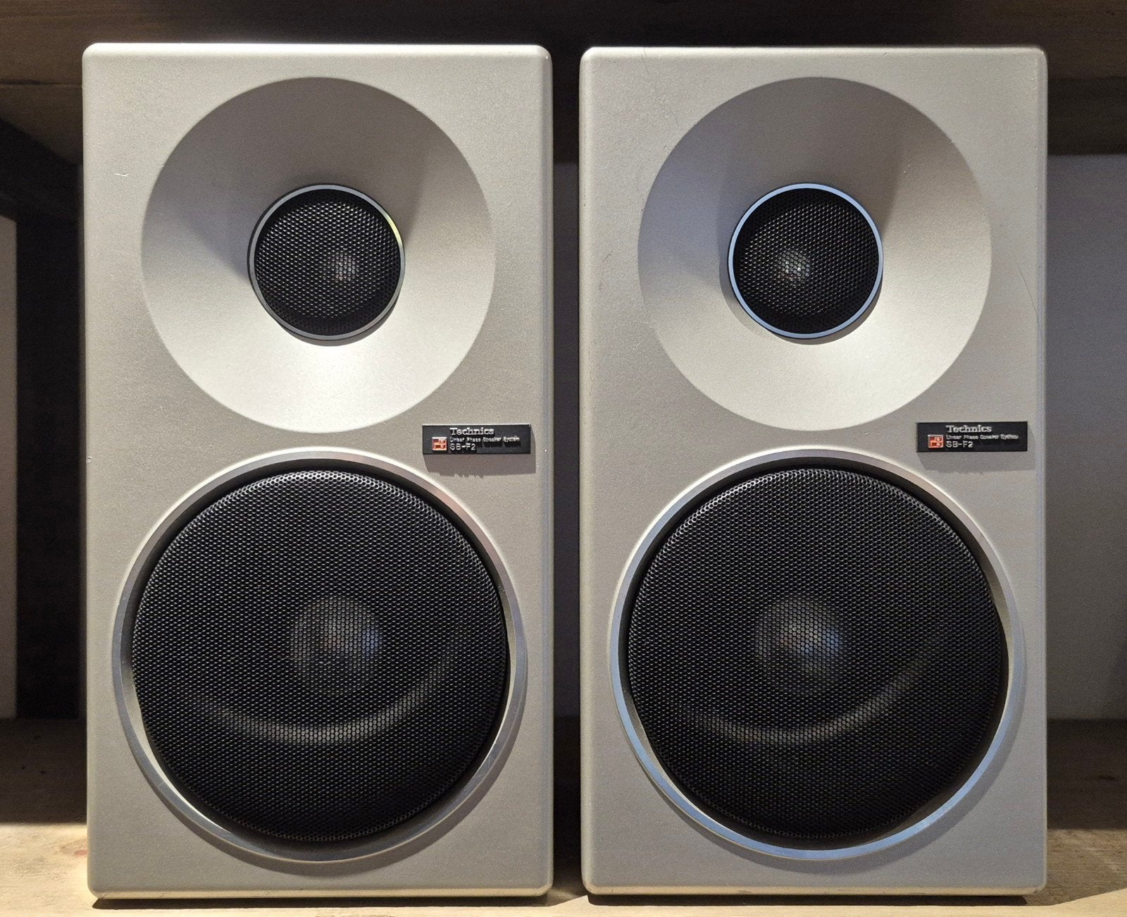 TECHNICS SB-F2 speakers, Overige merken, Ophalen of Verzenden, Zo goed als nieuw, 60 tot 120 watt