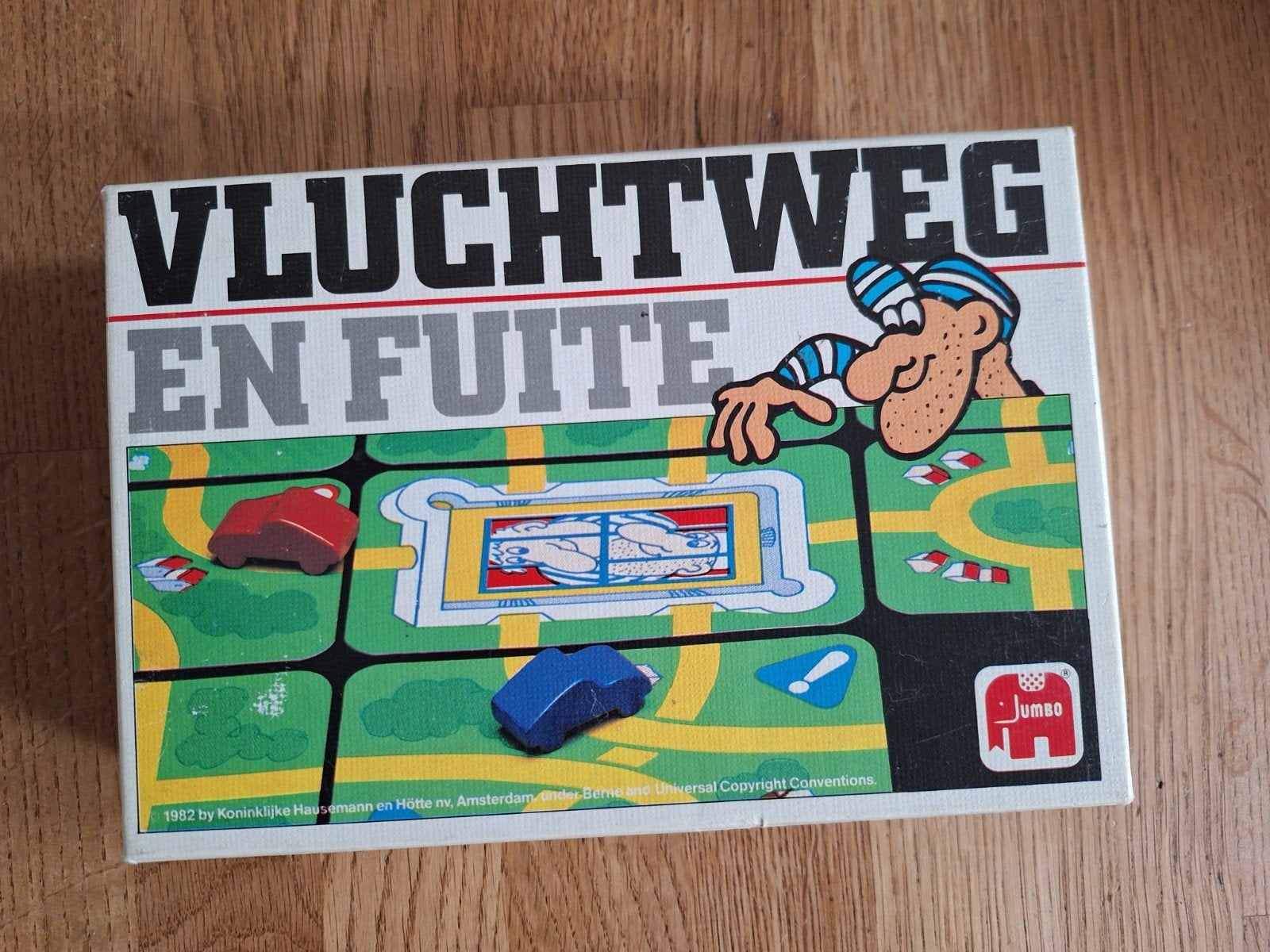 Kaartspel Vluchtweg - En fuite, Ophalen of Verzenden, Gebruikt, Jumbo