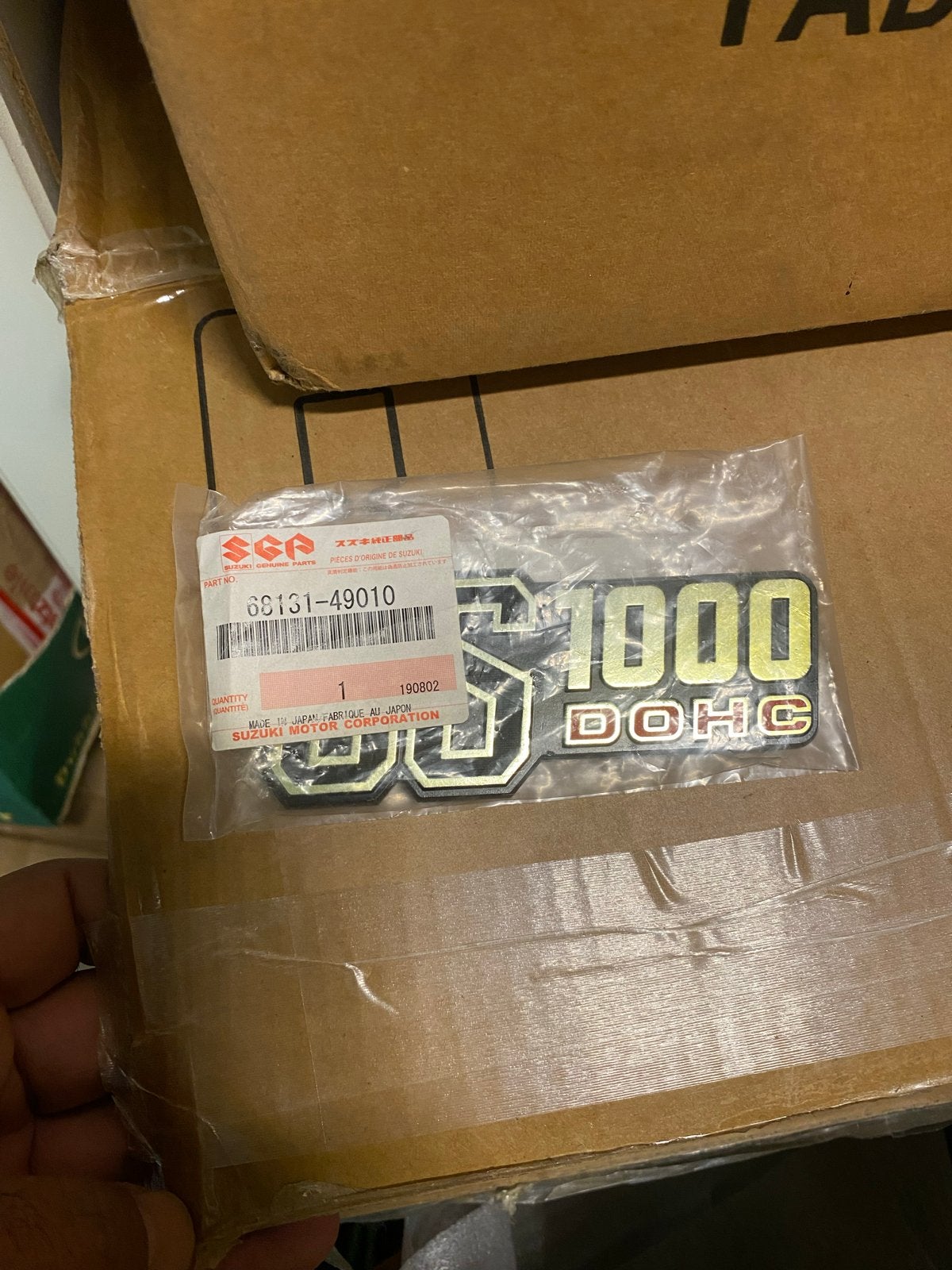 Suzuki GS1000 Embleem - Origineel en Nieuw, Ophalen of Verzenden, Nieuw