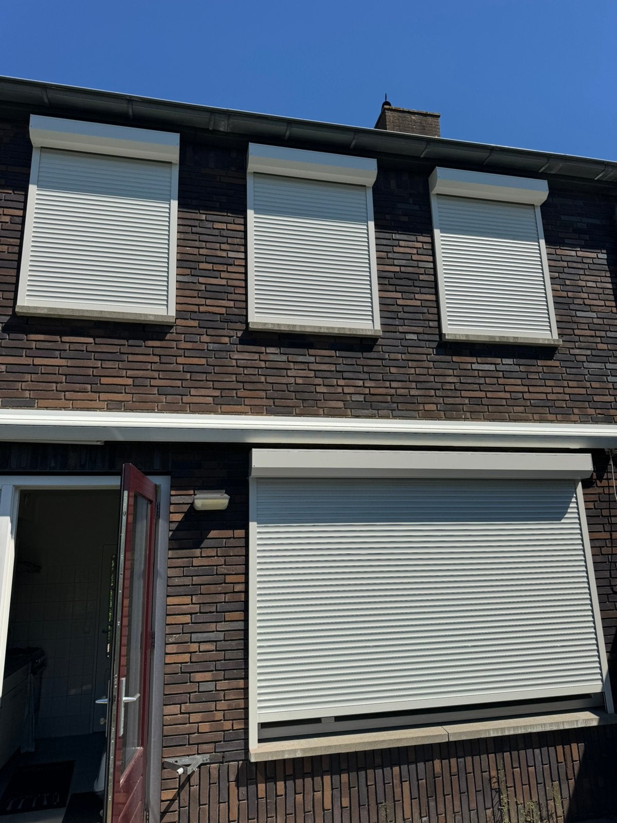 Rolluiken 0687676989, Ophalen of Verzenden, Zo goed als nieuw, Wit, Minder dan 100 cm