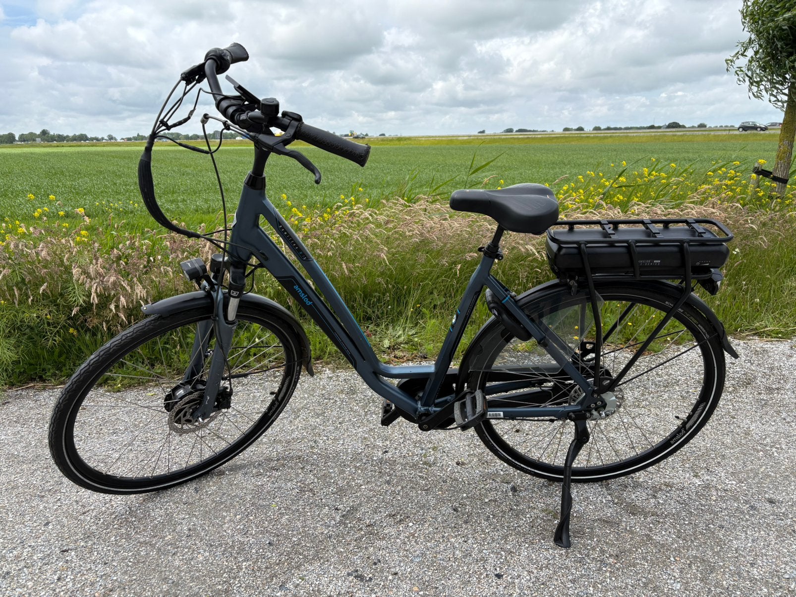 Amslod Hamilton 2021 600wh 53cm, Fietsen en Brommers, 53 tot 56 cm, Versnellingen, Zo goed als nieuw, Ophalen