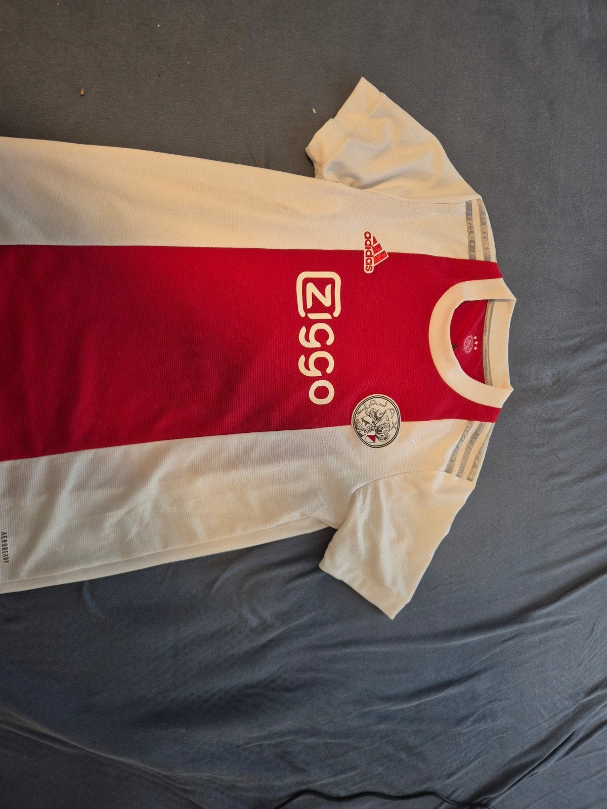 Ajax origineel Thuisshirt maat M 2021 Rood/Wit, Ophalen of Verzenden, Zo goed als nieuw, Shirt