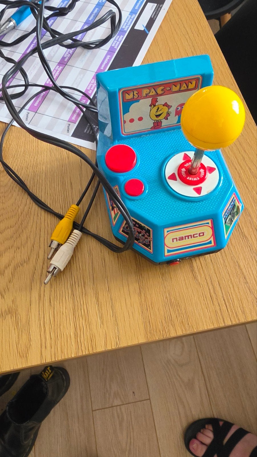 Tivipad Ms Pac Man Plug & Play Retro Gaming Console, Spelcomputers en Games, Ophalen of Verzenden, Overige merken, Gebruikt